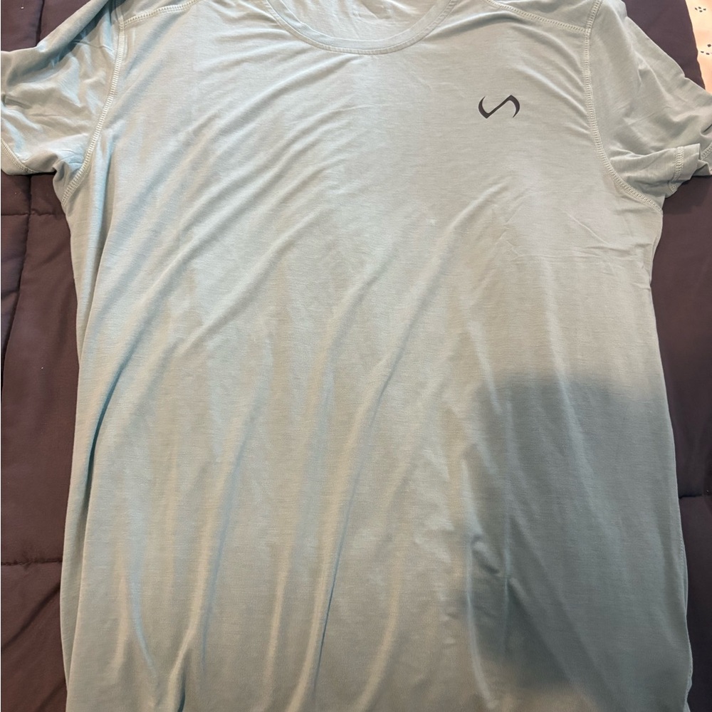 TLF Men's Soft Teal Short Sleeve Tee